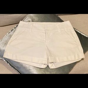 Alice + Olivia White Shorts